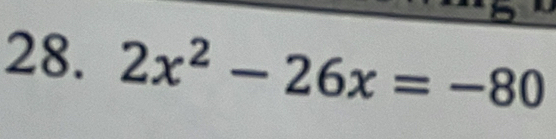 2x^2-26x=-80