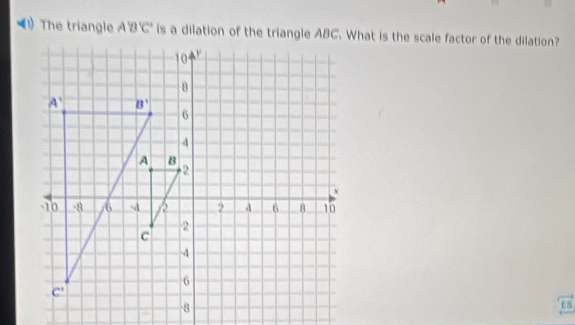 The triangle A'B'C'
US