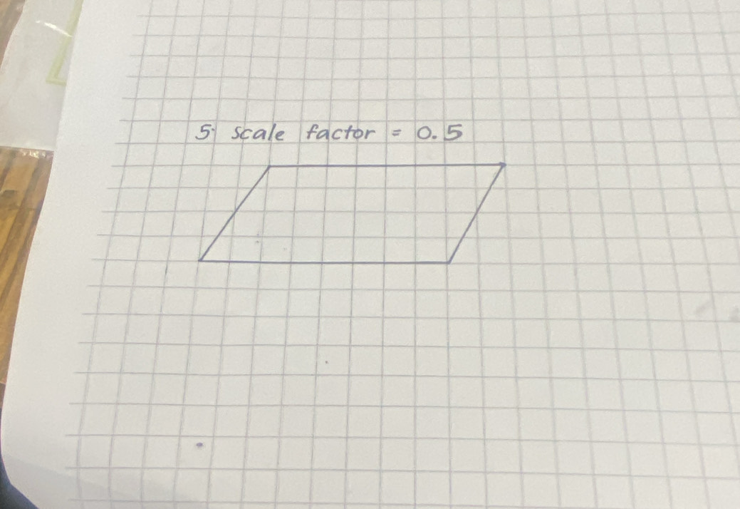 scale factor =0.5