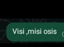 Visi ,misi osis