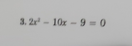 2x^2-10x-9=0