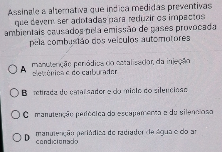 emissions様　おまとめ3点 Resolvido:Assinale a alternativa que indica medidas preventivas