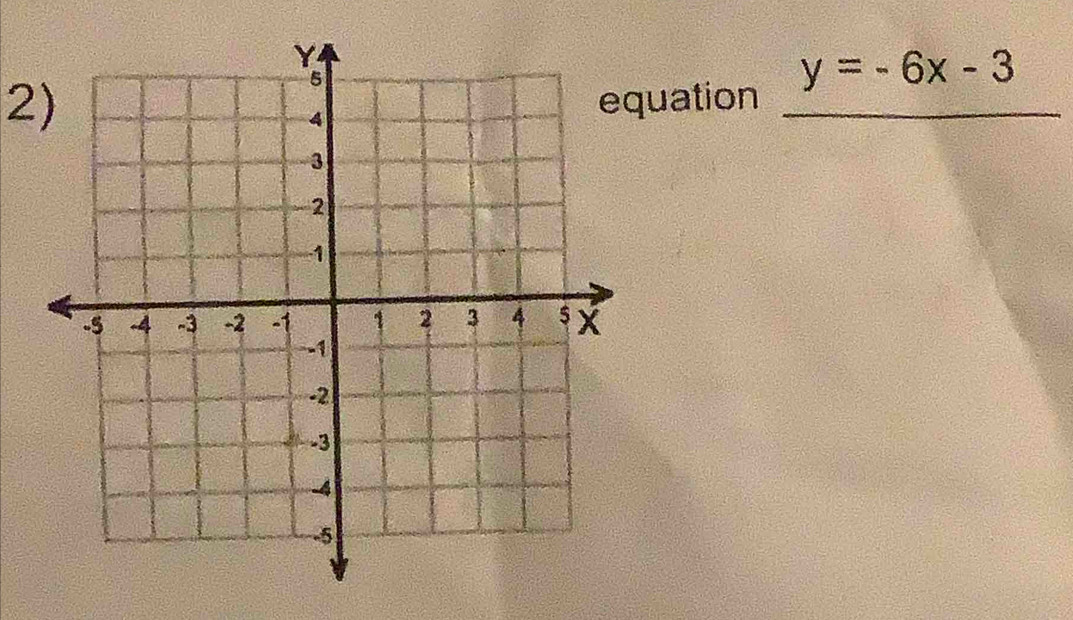 y=-6x-3
2)uation_