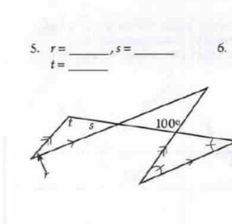 r= _, s= _
6.
t= _