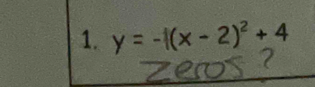 y=-(x-2)^2+4