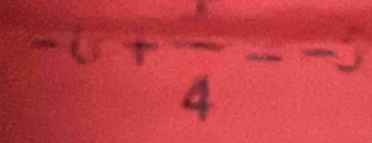 30^((circ)^(-6)+frac )4^(---)