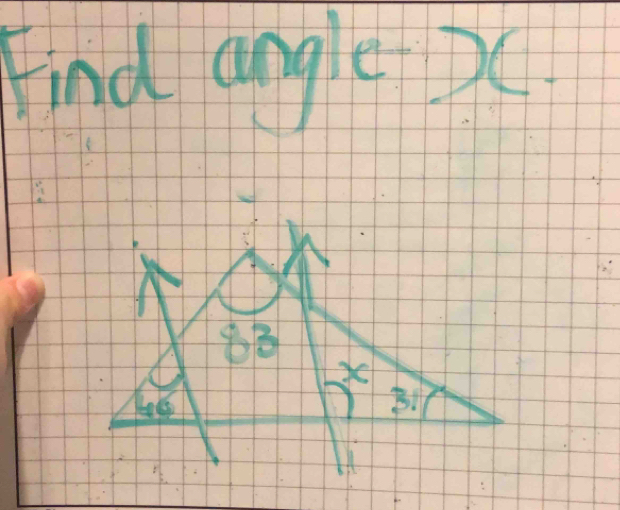 Find angle Dc
X
B1