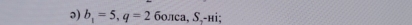 ə) b_1=5, q=2 болса, S,-нi;