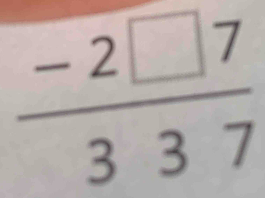  (-2□ 7)/337 