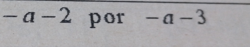 -a-2 por -a-3