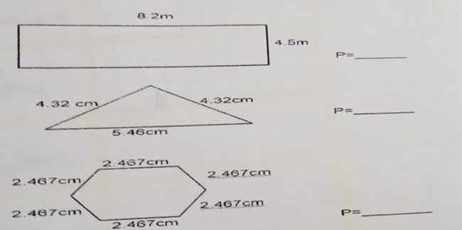 2m
4.5m
_ P=
P= _
P= _