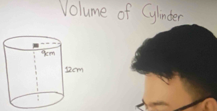 Volume of Cylinder