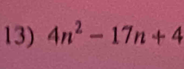 4n^2-17n+4