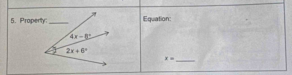 Equation:
_ X=