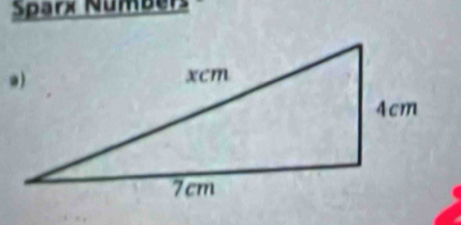 Sparx Numbers