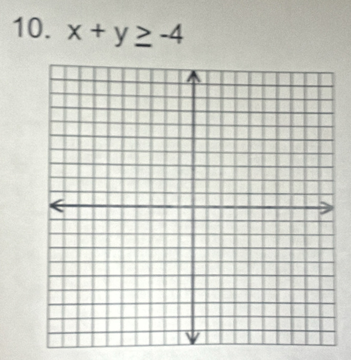 x+y≥ -4