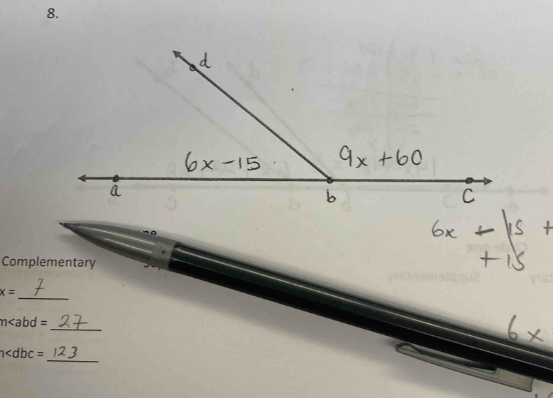 Complementary
x=
_ 
_
m
_
n