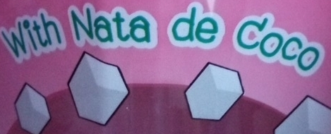 With Nata de Coco