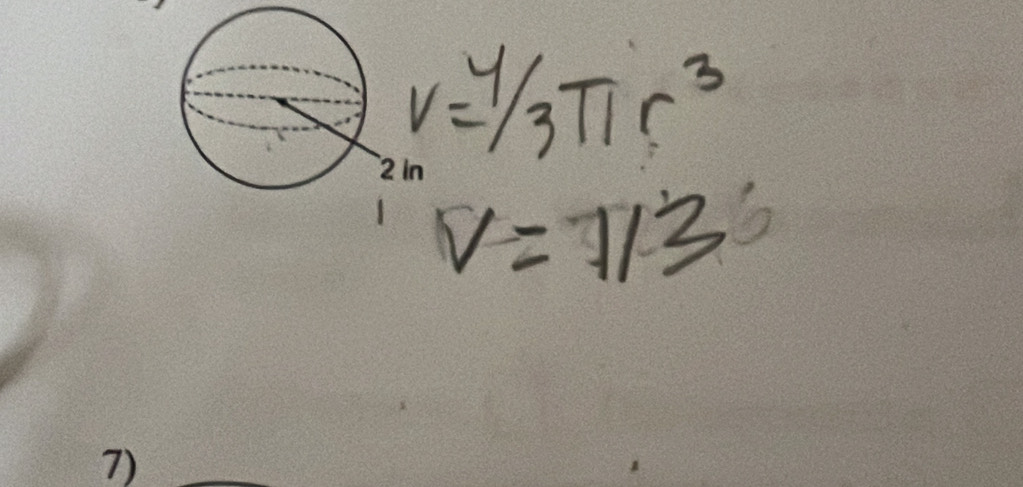 V=4/3π r^3
V=113