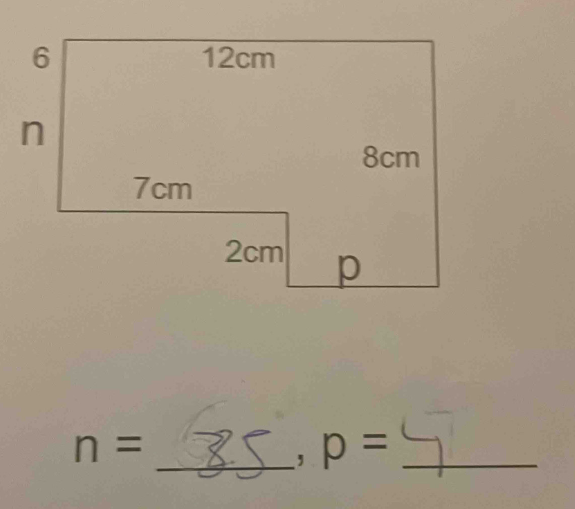 n=
_， p= _