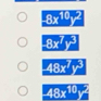 -8x^(10)y^2
-8x^7y^3
-48x^7y^3