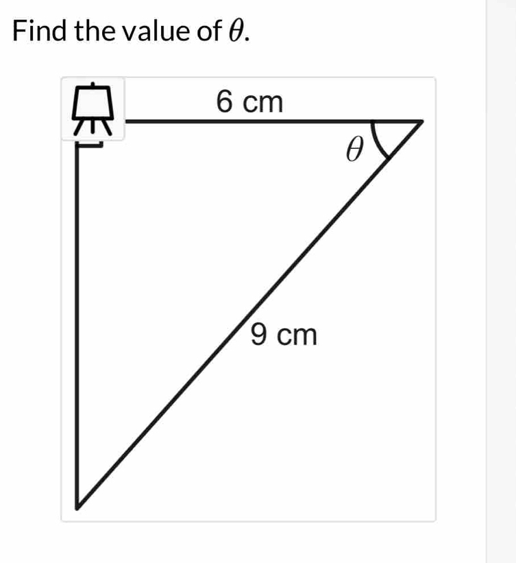 Find the value of θ.