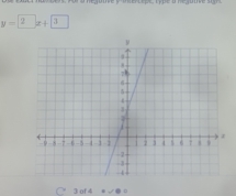 y=2x+3
3 of 4 *√● (