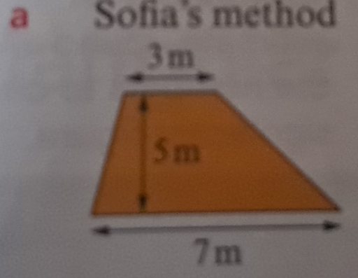 a . Sofia's method