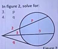 In figure 2, solve for: