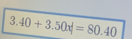 3.40+3.50x|=80.40