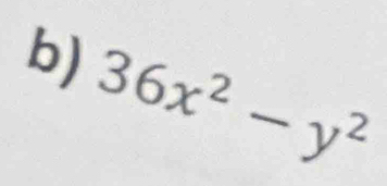 36x^2-y^2