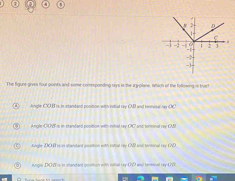 Solved: 2 3 4 5 The figure gives four points and some corresponding ...