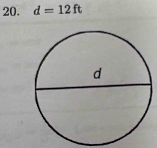 d=12ft