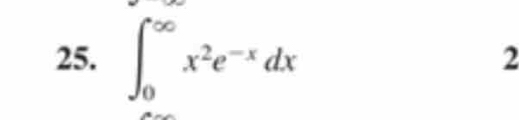 ∈t _0^((∈fty)x^2)e^(-x)dx
2