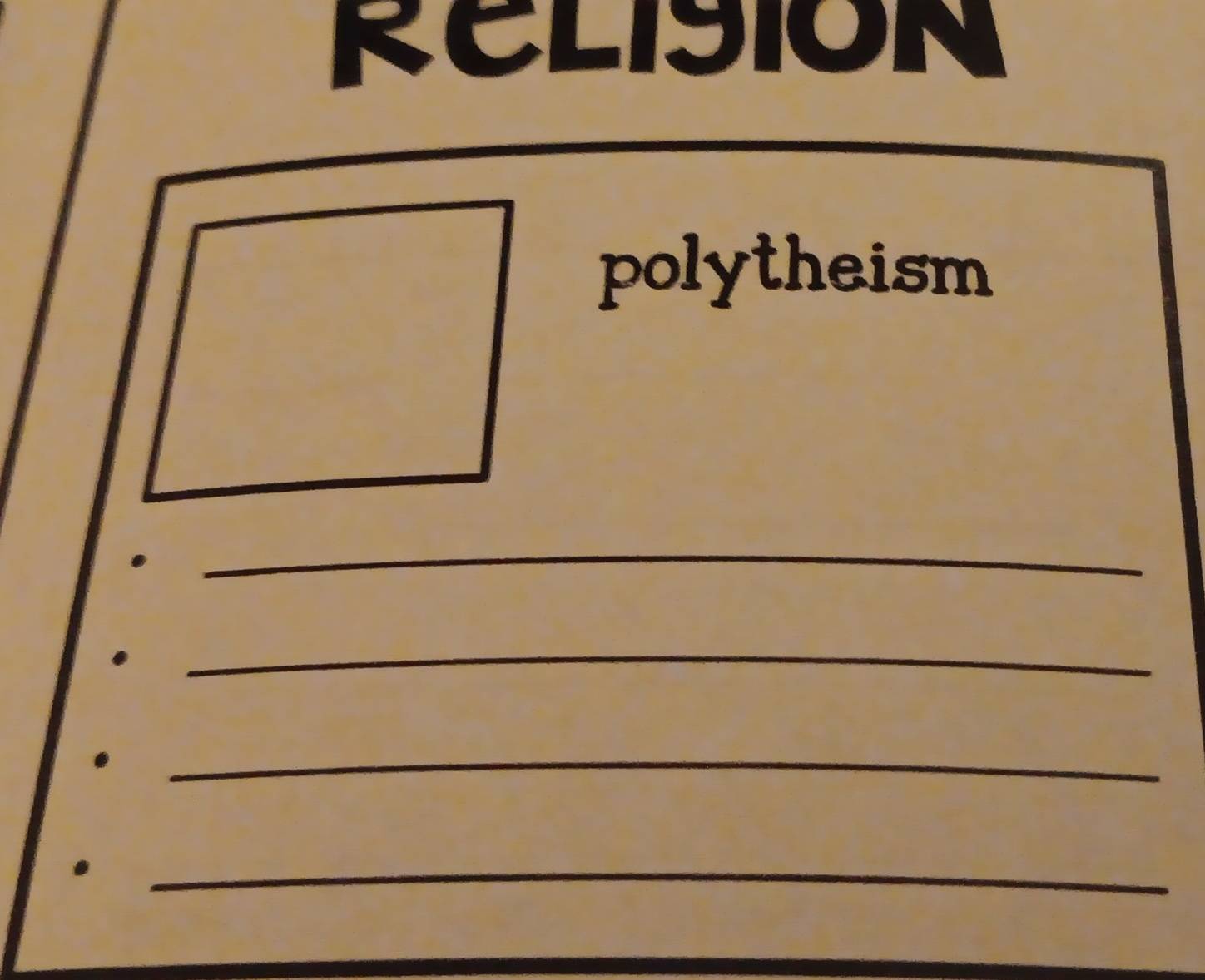 ReLISION 
polytheism 
_ 
_ 
_ 
_