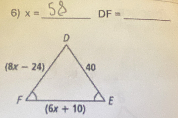 x= _ DF= _