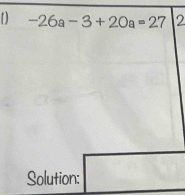 D
Solution: