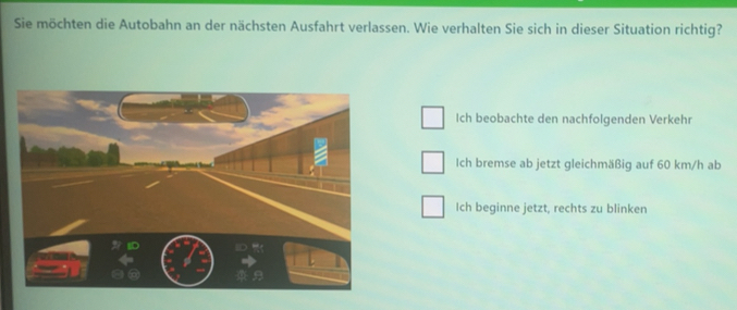 Sie Mochten Die Autobahn Verlassen Wie Verhalten Sie Sich Richtig