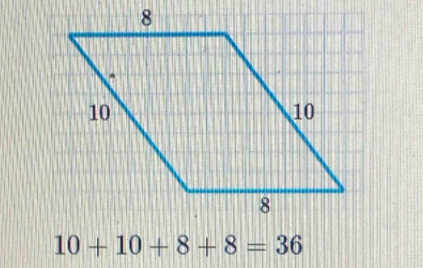 10+10+8+8=36