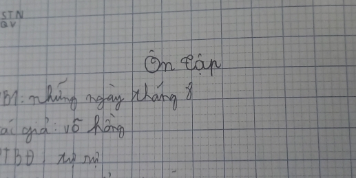 SiN 
om ean 
M1. ahing ngang phang? 
ai aná vó Mòng 
TBD x s