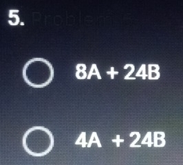 8A+24B
4A+24B