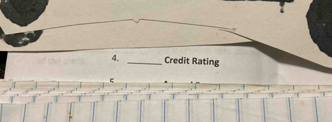 Credit Rating 
ς