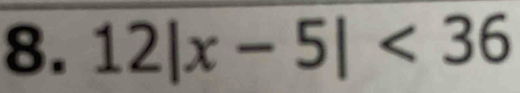 12|x-5|<36</tex>