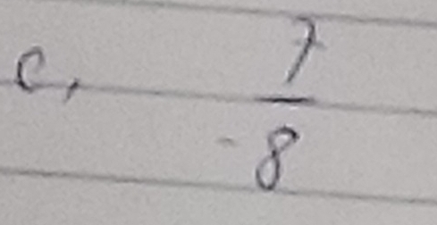 e,
 7/8 