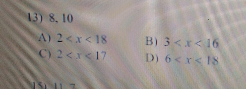 10
A) 2 B) 3
C) 2 ? D) 6
15 11