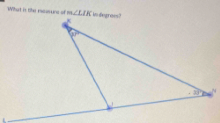 What is the measure of m∠ LIK