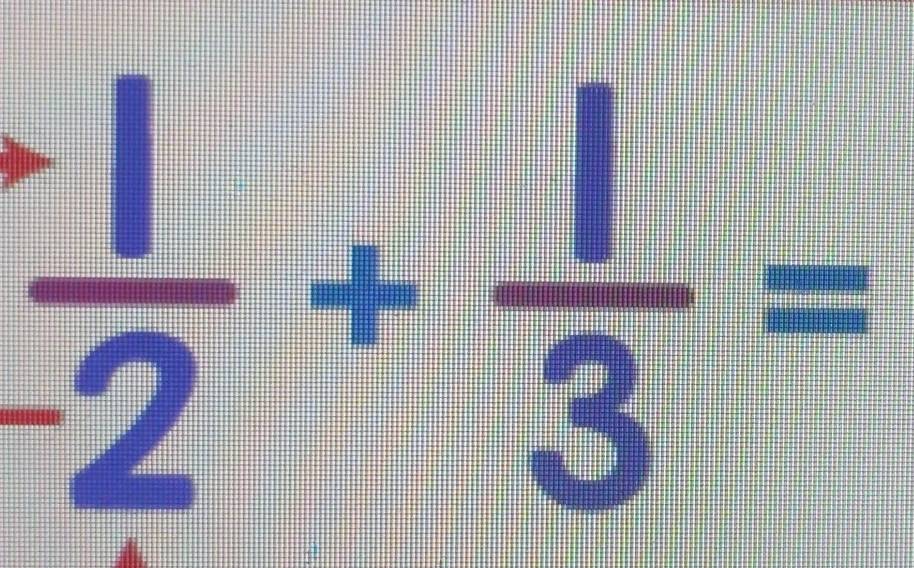  1/-2 + 1/3 =