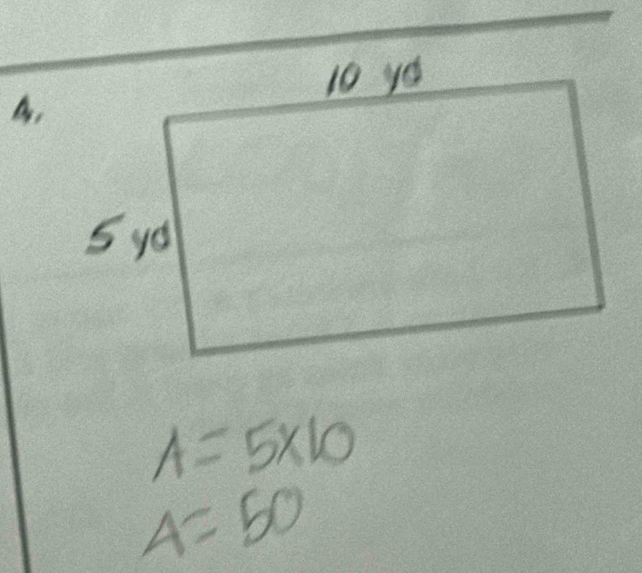 A=5* 10
A=50