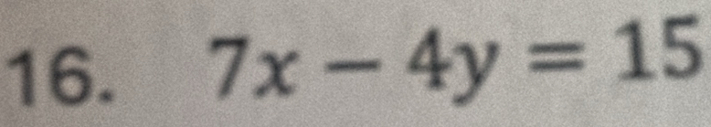 7x-4y=15