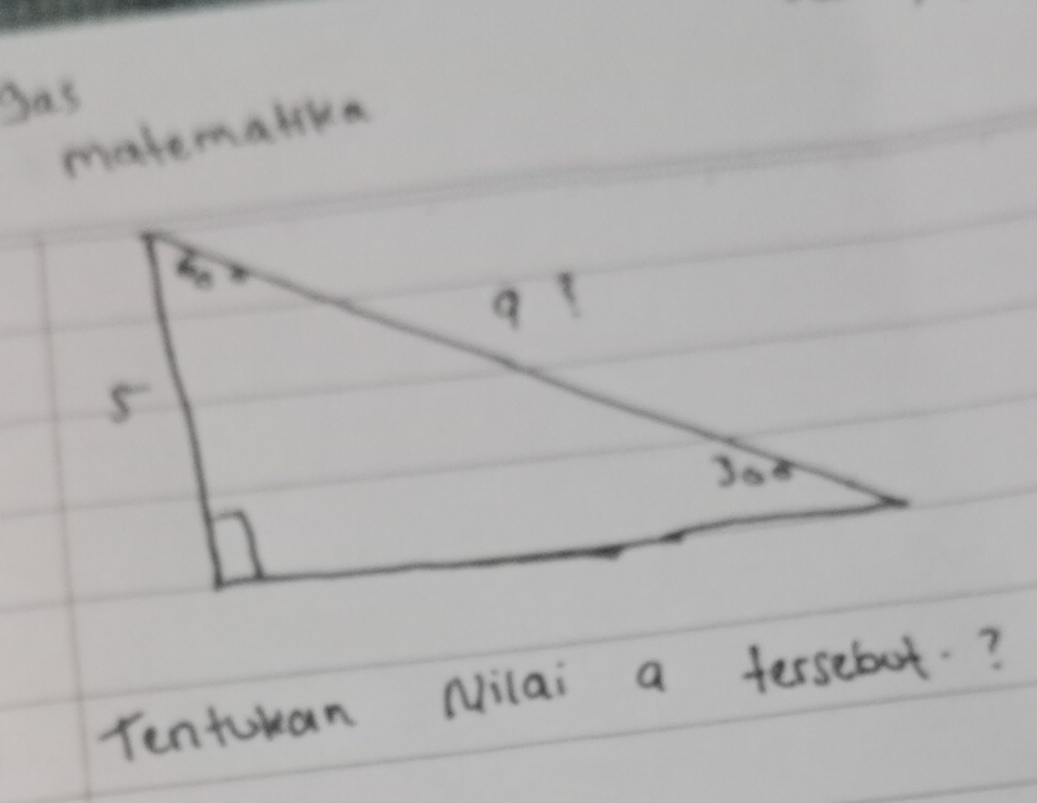 gas 
matemafica 
Tentuman Nilai a tersebot?